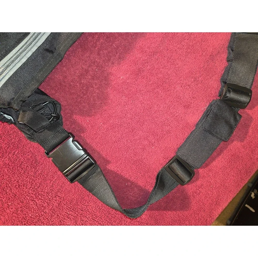 Diaper Dude Original Black Messenger Diaper Bag 4 Dads Crossbody w/ Changing Pad